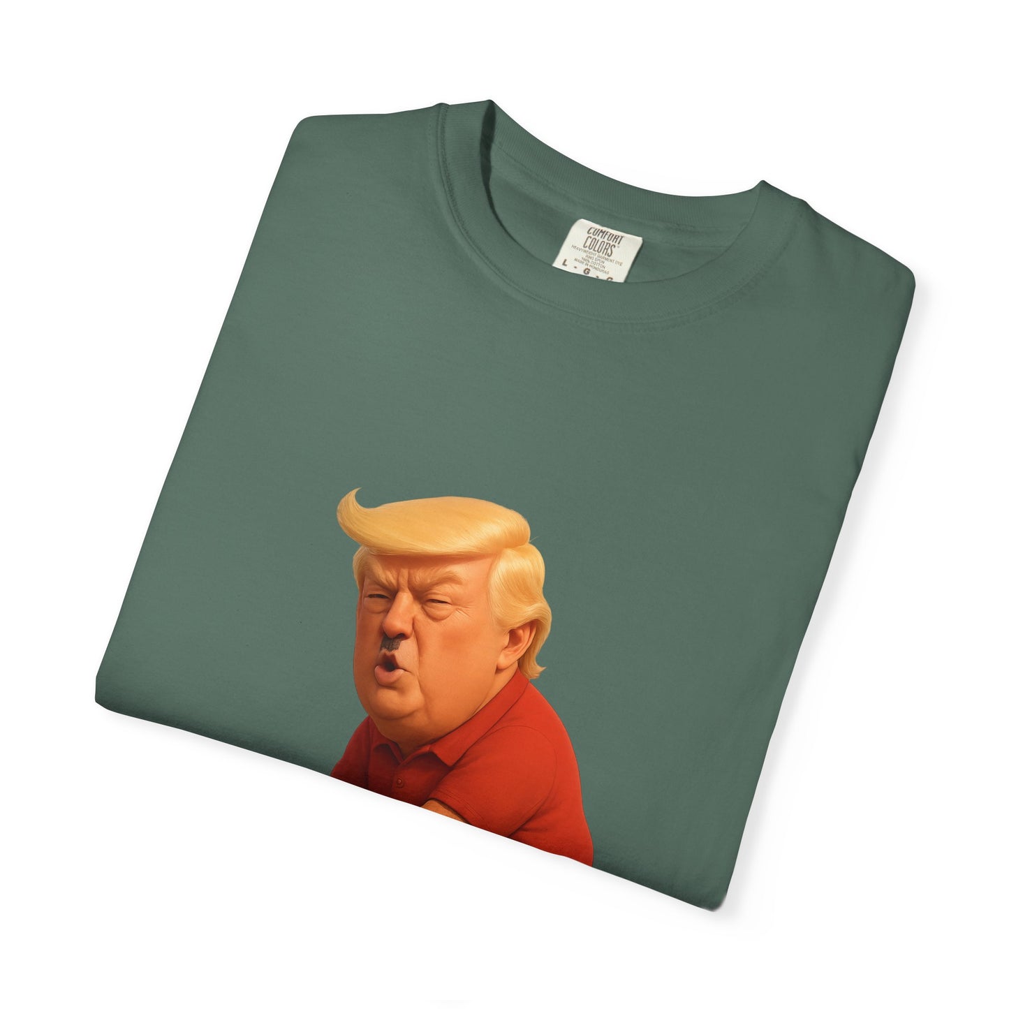 Controversial Political Golf Satire T-Shirt — 47th President Cartoon